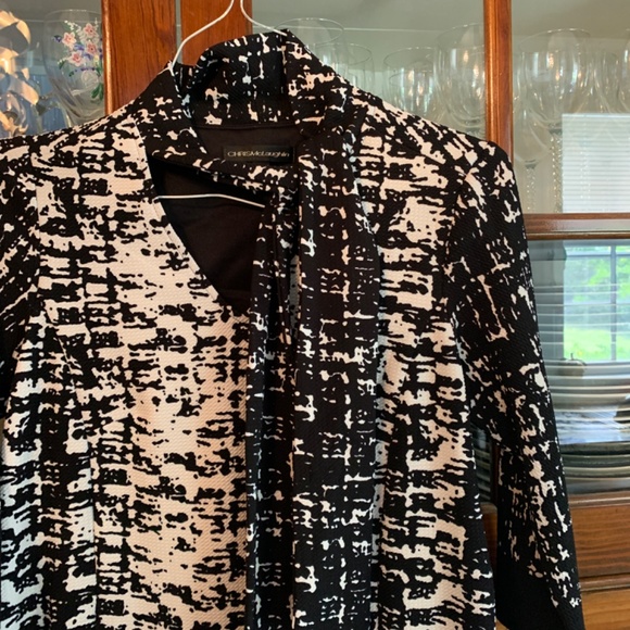 Chris McLaughlin  poly  side neck tie‎ dress with pockets. Worn twice - Picture 3 of 5